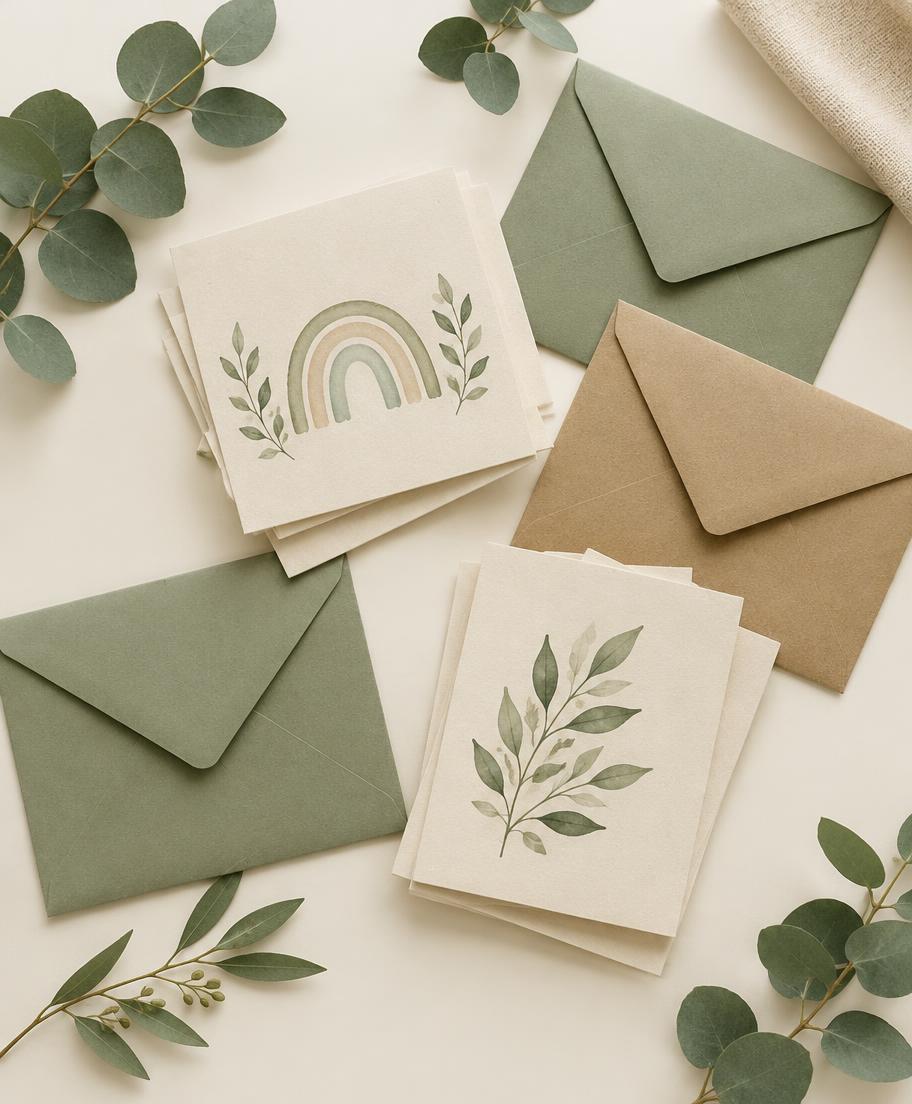 Gender-Neutral Thank You Cards designs